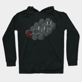 Testosterone Molecule Chemistry Hoodie